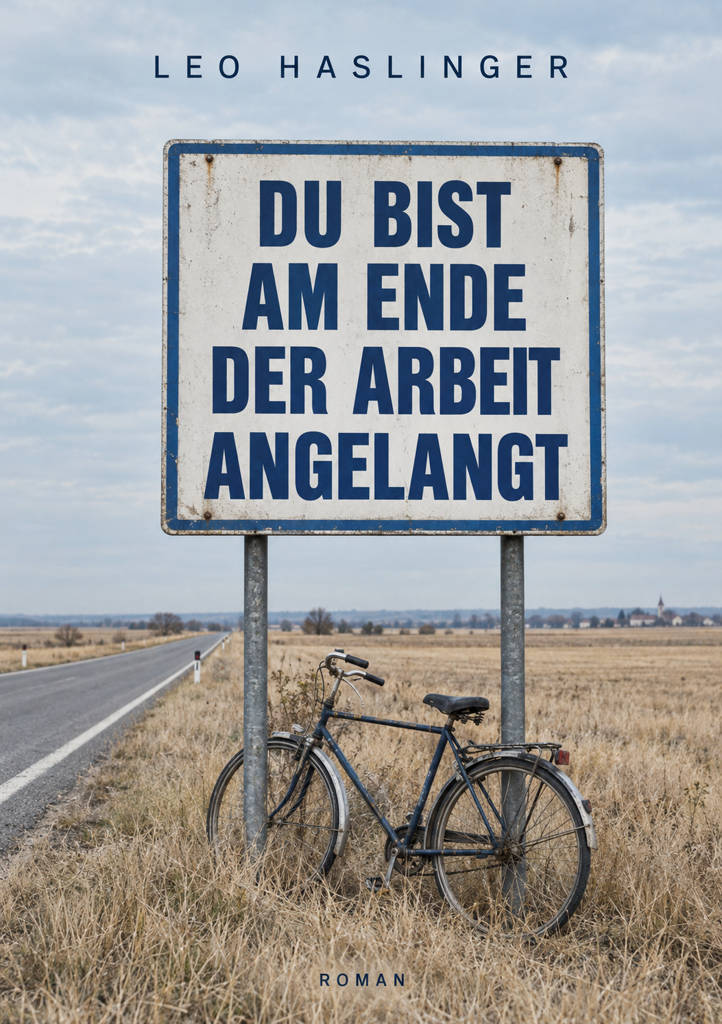 Du bist am Ende der Arbeit angelangt – Roman von Leo Haslinger